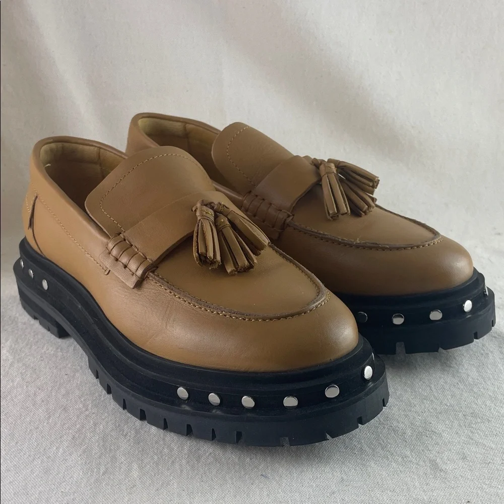 Free People Tassel Loafers Size 9